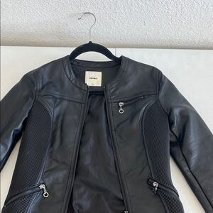 Black Leather Jacket for Women